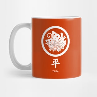 Taira Clan kamon with text Mug